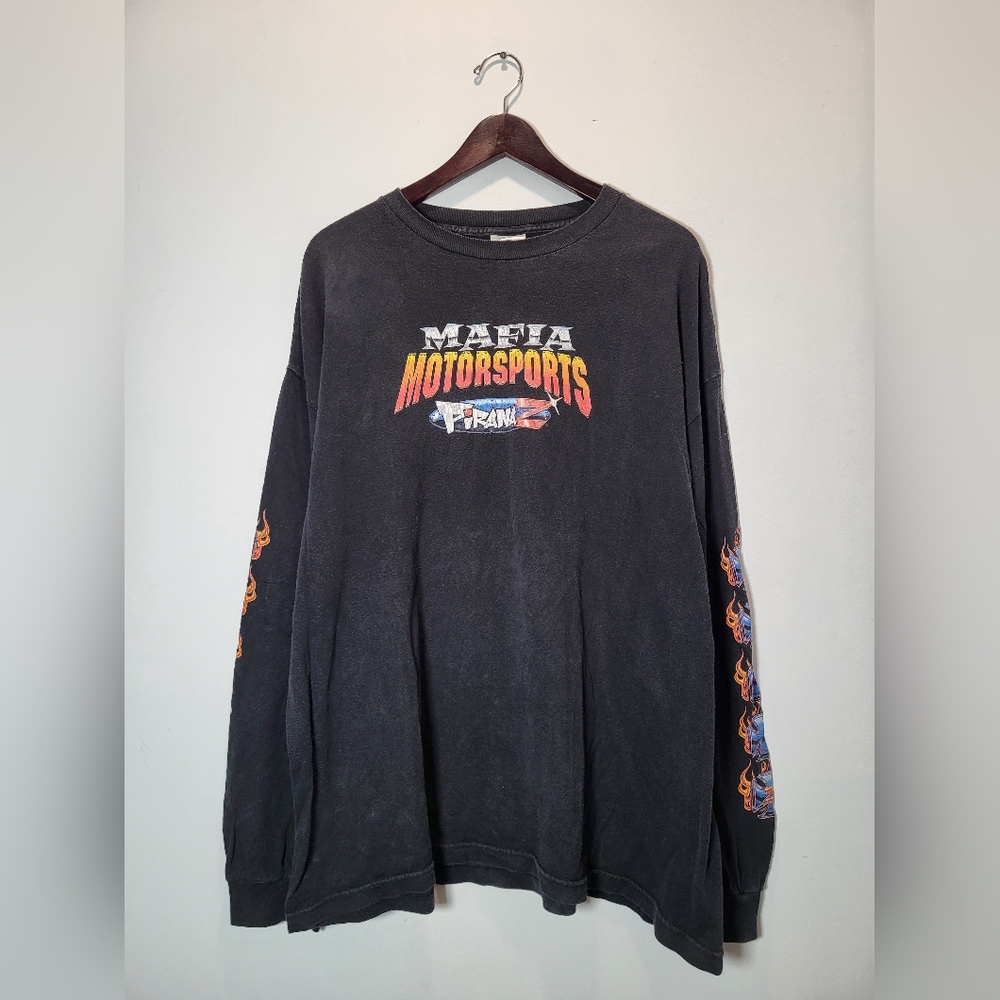❌️SOLD❌️ 👕🌶 Y2K Mafia Motorsport West Coast Chopper Inspired Longsleeve